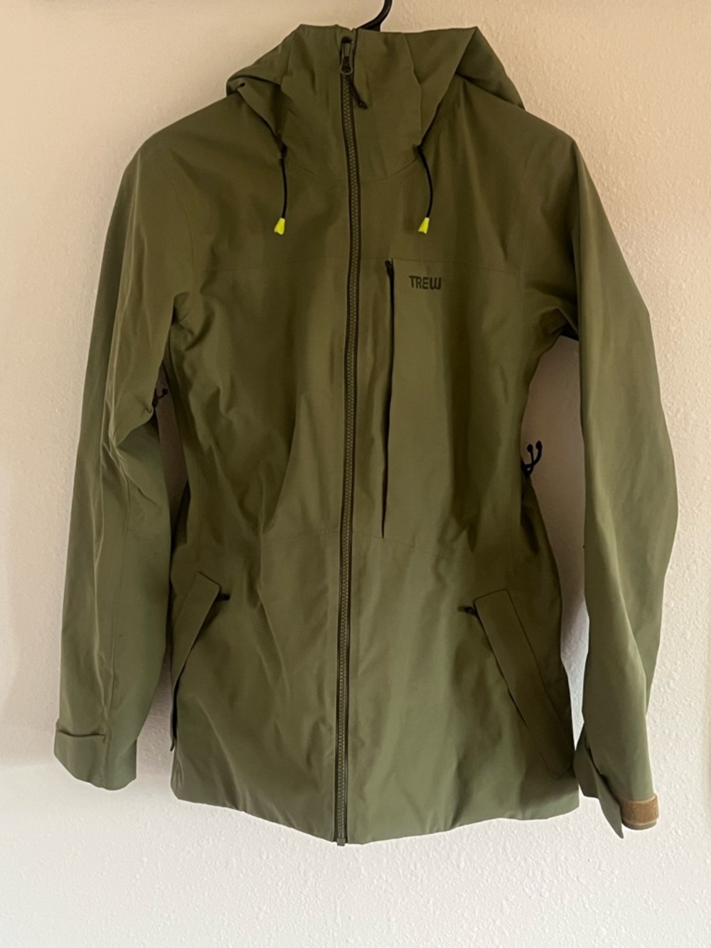 Olive Green Women's Ski Jacket and Bibs